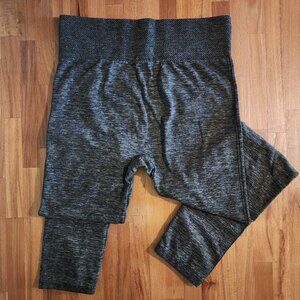 Maurices Fleece-lined Leggings, Grey, L/XL